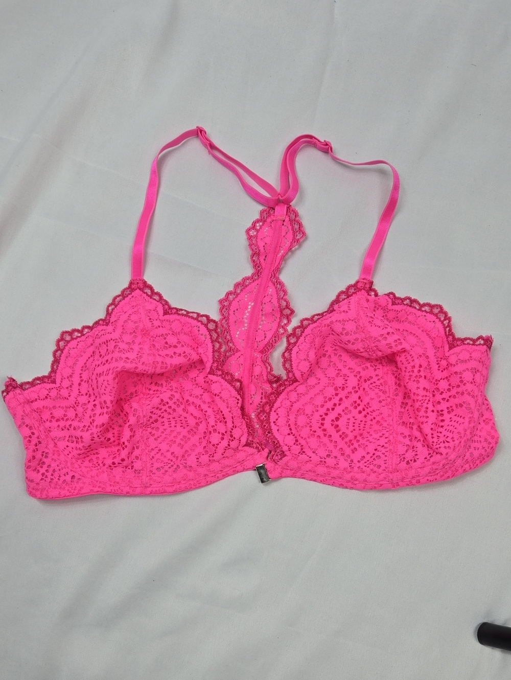 Intimately By Free People Hot Pink Lace Bralette - Women's Intimates M/L NO SIZE